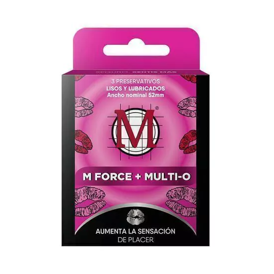M Force+ Multi-O Preservativos